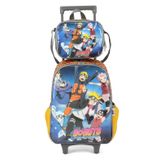Mochila Rodas Lancheira Escolar Luxcel Boruto Ic38112br