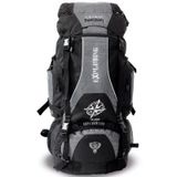 Mochila Camping Trilha CINZA 70l Litros Impermeável