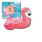 Boia Inflável Flamingo Grand Fechado - Piscina - 40kg - Bote