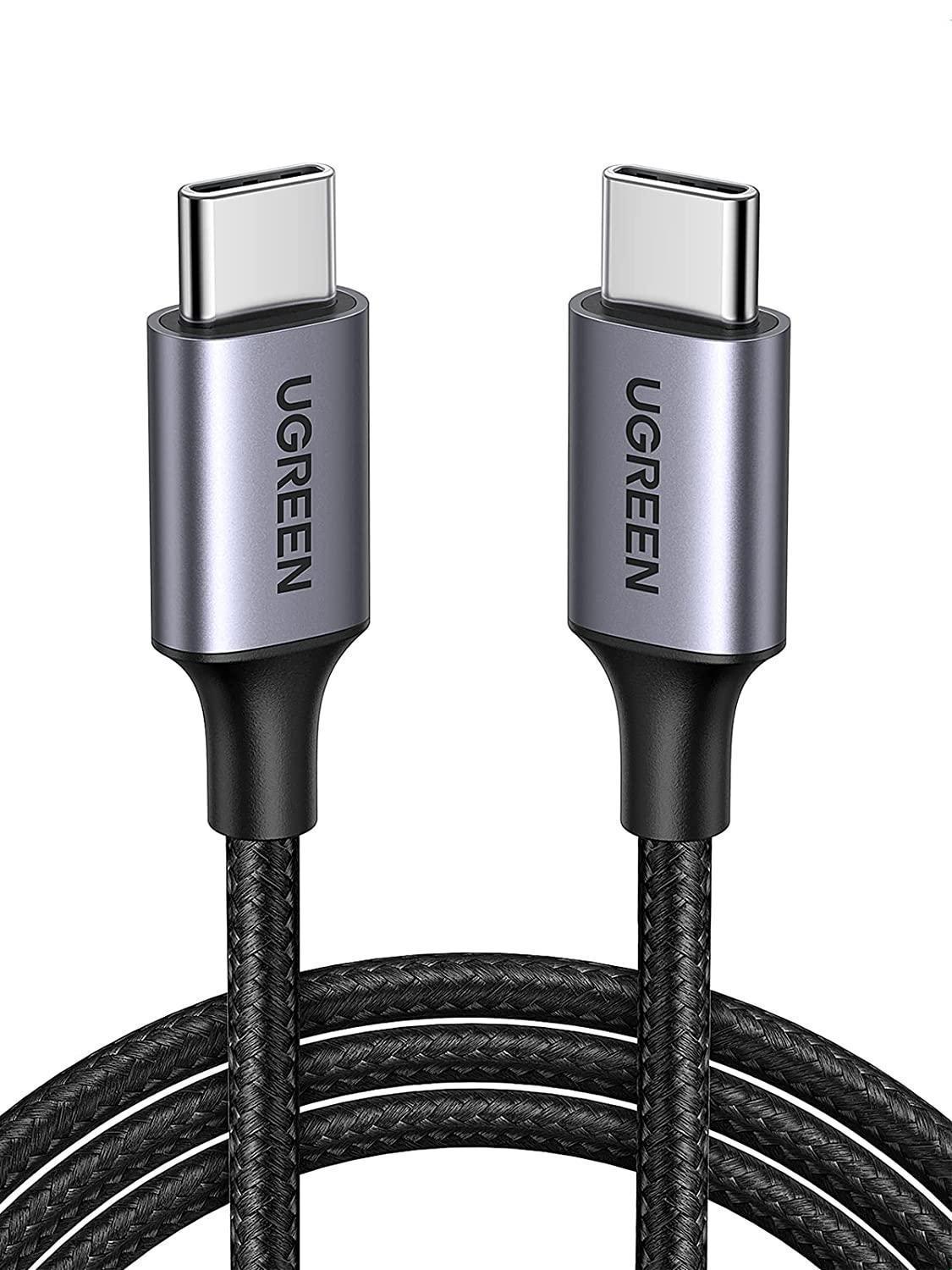 Cabo Usb C 60w Tipo C 1 Metro Carregamento Rápido S22 S21