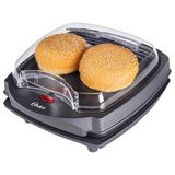 Grill ElÃ©trico Burguer 2 Em 1 Oster Com Capacidade Para 04 Fatias - Ogrl500