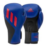 Luva De Boxe Em Pu 150 Azul E Vermelho 14 Oz