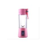 Mini Liquidificador Portátil Mixer Shake Recarregável - Rosa