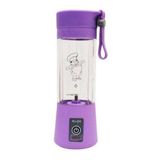 Mini Liquidificador Portátil Mixer Recarregável Violeta