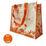 Bolsa Ecobag Ecological Sacola De Ombro Reutilizave Dobravel Retornavel Mercado Compras Kit 3 Uni