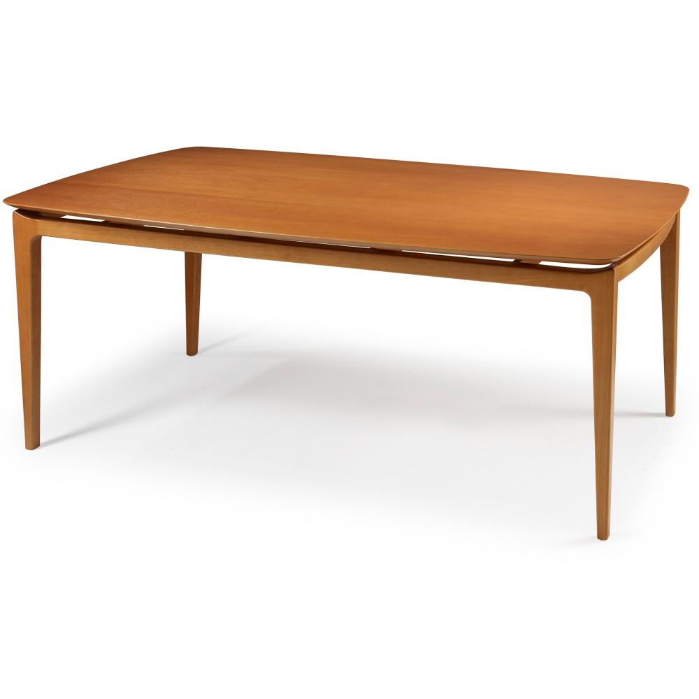 Mesa de Jantar 180cm 6 Lugares Madeira Maciça Savona Móveis Clement Freijó