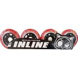 Roda Patins Inline Owl Sports 70mm 80a Cor Vermelho