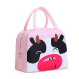 Bolsa Lancheira Termica Com Desenho De Animais- Vaca