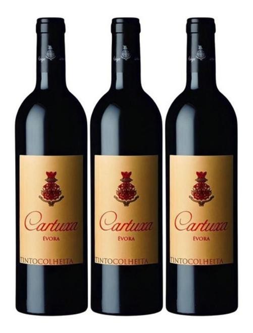 Vinho Cartuxa Colheita Tinto 750ml Português - Kit Com 03 Un