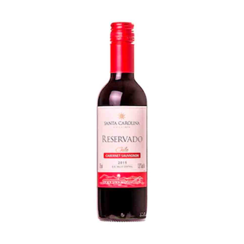 Vinho Tinto Chileno Reservado Cabernet Sauvignon 375ml Santa Carolina