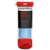 Rolo 25 Panos Multiuso Tipo Perfex Limpeza Azul Powermaid