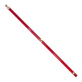 Nivel De Aluminio 79 Pol 2000mm 3 Bolhas Com Regua Vermelho