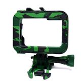 Suporte Armação Moldura Frame Camuflado Verde Gopro Hero 8