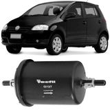 Filtro Combustível Volkswagen Fox 2004 A 2010 Flex Tecfil