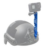 Extensor Em Alumínio Para Câmera De Ação Gopro Sjcam - Azul