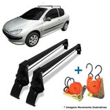 Rack Teto Peugeot 2 Pts 206 E 207 99 À 15 + 2 Cintas Catraca