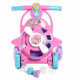 Andador Infantil Bebe Aviador Didatico Educativo Rosa