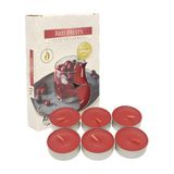 Vela Aromática Com 6 Unidades - Red Fruits