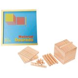 Brinquedos Educativos - Material Dourado 611 Peças