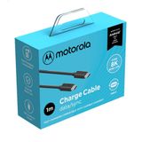 Cabo Motorola Usb-c Para Usb-c 2m Moto G8 G9 G20 G100 - Orig