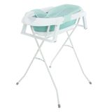 Banheira para Bebê Smile Aqua Green com Suporte Safety