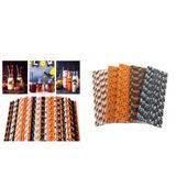 100pcs Canudos De Papel Bebidas/ Decoração Festa Halloween