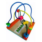 Brinquedo Educativo Em Madeira Aramado Tamanho M Premium