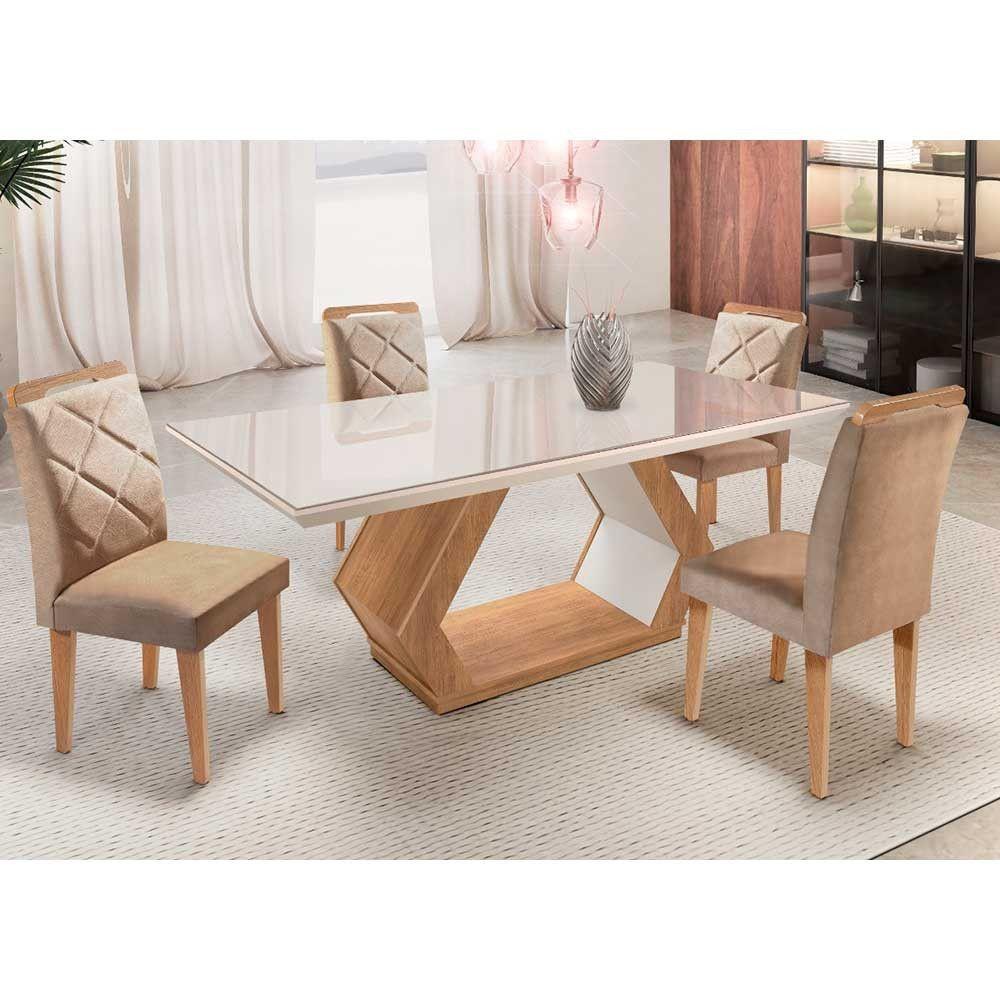 Mesa Alvorada 180 Tp 4 Cadeiras Animale E Imbuia E Off é boa?