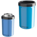 Porta Cerveja / Lata De Plastico Termico Azul 350ml