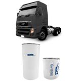 Kit Filtro Combustível Separador Volvo Fh 400 480 520 Dc13a