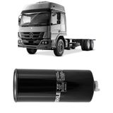 Filtro Combustivel Atego Om926 2012 A 2018 Metal Leve