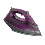 Ferro De Passar A Vapor Powergliss Cinza/roxo 1520w Arno