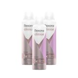 Kit 3 Desodorante Rexona Clinical Classic 150ml