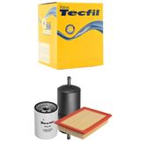 Kit Troca De Filtros Fiat Uno 1.5 8v Álcool Gasolina Tecfil