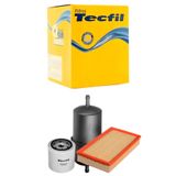 Kit Troca De Filtros Uno 1.0 1.5 8v Álcool Gasolina Tecfil