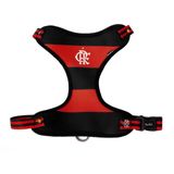 Peitoral Air Para Cachorros Flamengo Oficial - Tamanho M