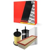 Kit Troca De Filtros C3 1.6 16v Flex 2006 A 2011 Wega