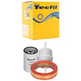 Kit Troca De Filtros Saveiro 1.6 8v Gasolina 82 A 96 Tecfil