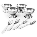 Conjunto De Sobremesa Aço Inox 12 Peças Gourmet Mix