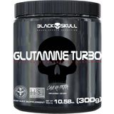 Glutamine Turbo - 300g Sem Sabor - Black Skull