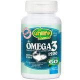 Ômega 3 Óleo De Peixe 1200mg 60 Cápsulas Unilife