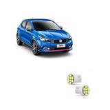 Kit Fiat Argo Led T10 Lanterna Meia Luz Posição