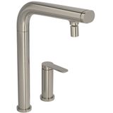 Misturador Monocomando Click E Acionamento Flat Inox