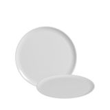 Kit 10 Bandeja Prato Redondo Servir Bolo Festa Branco 370mm