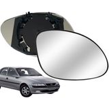 Lente Retrovisor Com Base Vectra 97-99 Lado Esquerdo