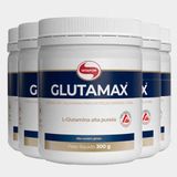 Kit 5 Glutamina Glutamax Em Pó Vitafor 300g