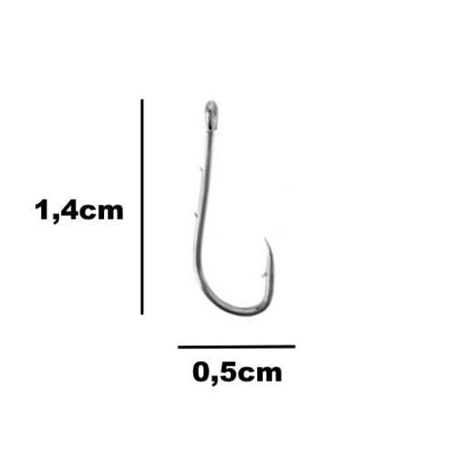 Kit 20 Anzol Xingu 4330 Nickel Aço Carbono Reforçado N-16 - Carrefour