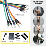 Kit Elásticos Para Exercícios De Resistência Fit Treino