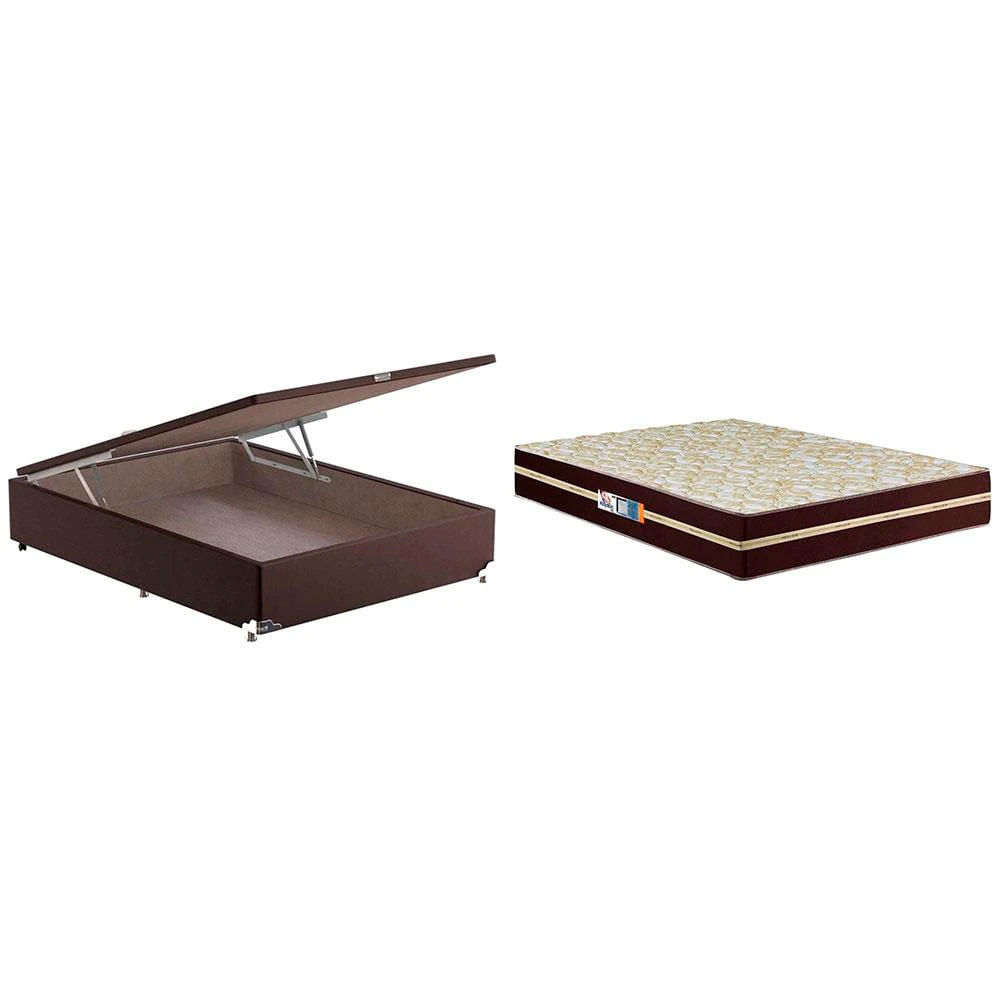 Colchão Casal Hellen Millenium Box 138cm De Largura Probel