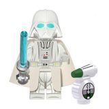 Boneco Blocos De Montar Darth Vader Branco Star Wars Legends